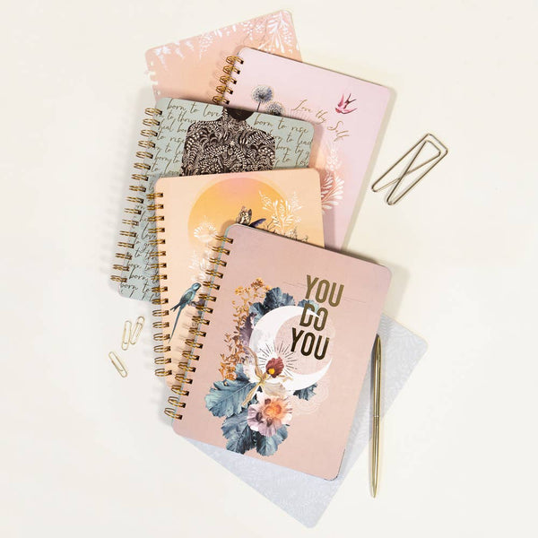 Crescent Spiral Notebook