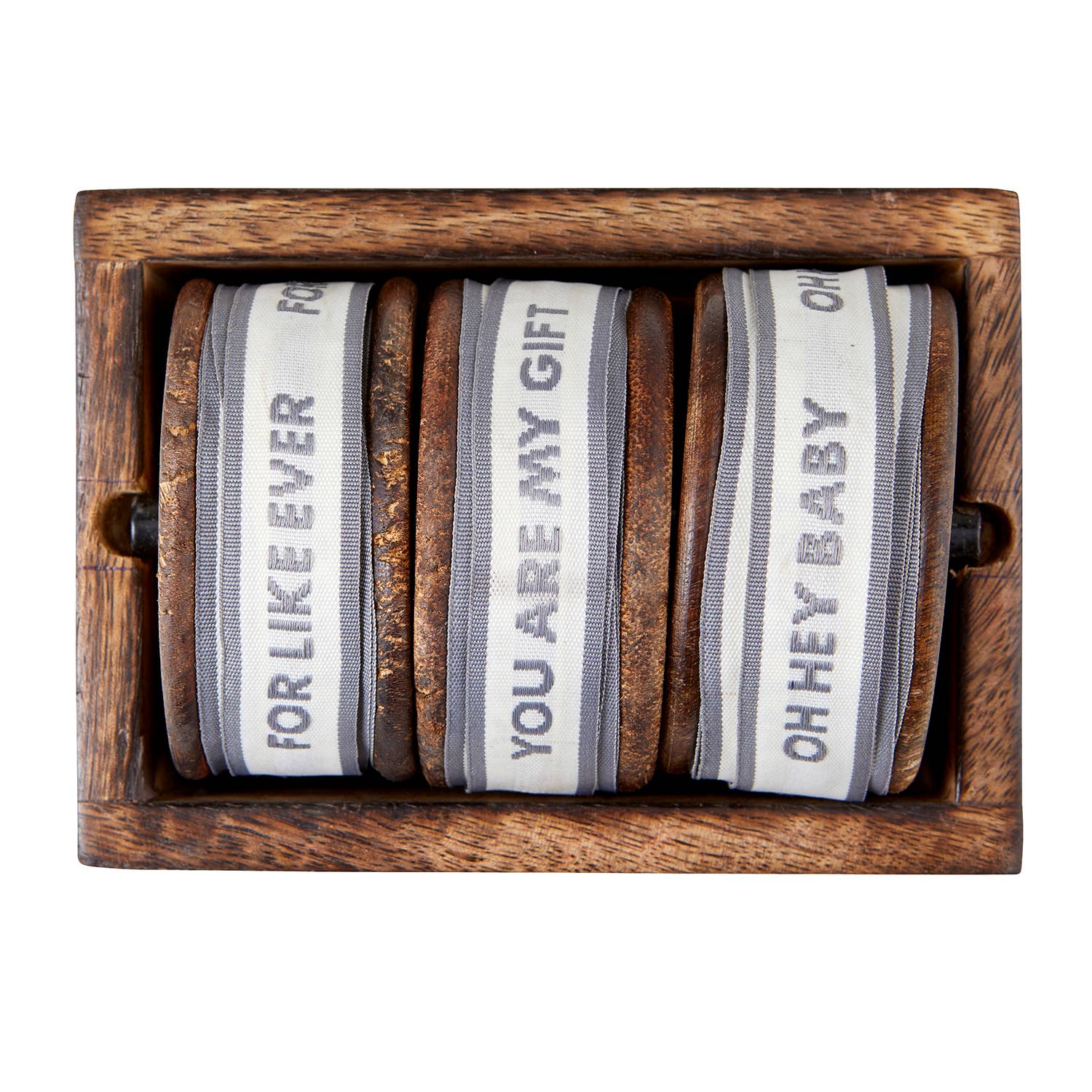 Bobine de ruban Sentiment Trio {Forever + You + Baby}