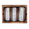 Bobine de ruban Sentiment Trio {Forever + You + Baby}