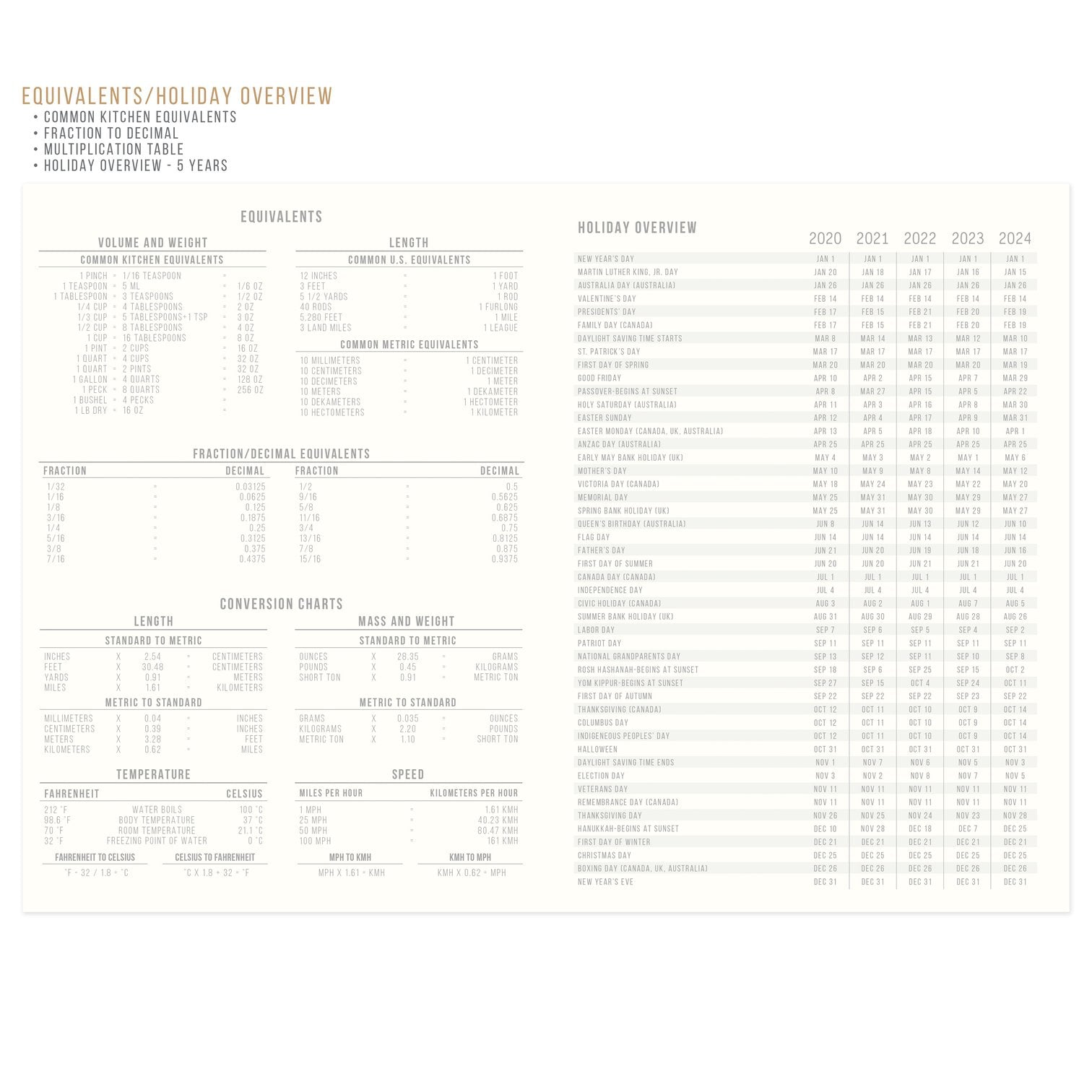 Grand Carnet N°80 | Collection de numéros standards