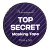 Self-Censored Washi Tape