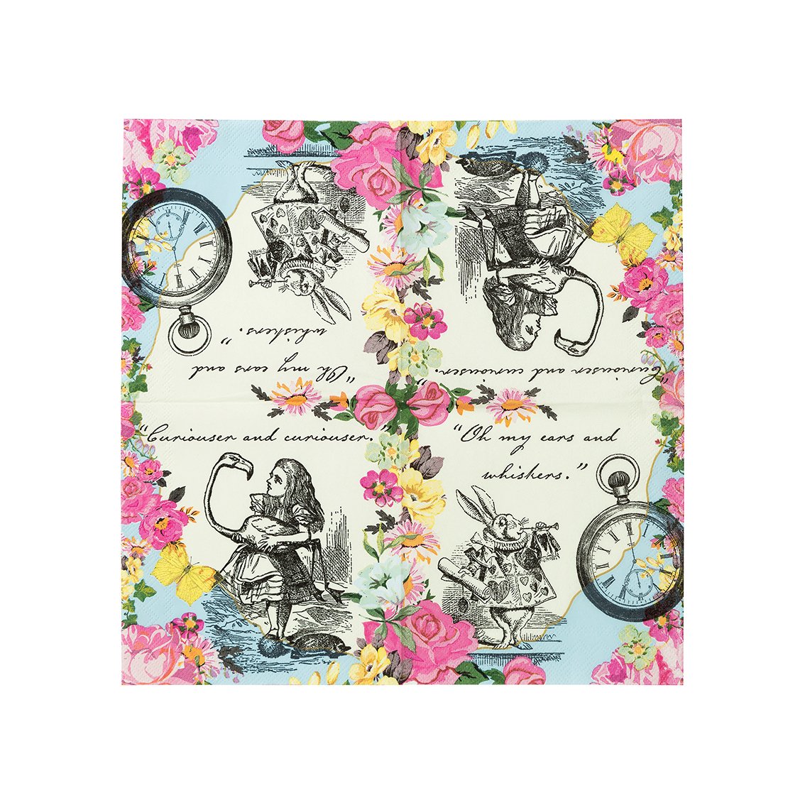 Alice in Wonderland Tea Party | Dainty Cocktail Napkins