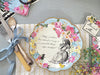 Alice au pays des merveilles Tea Party | Assiettes délicates
