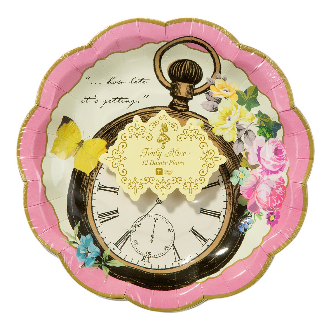 Alice au pays des merveilles Tea Party | Assiettes délicates