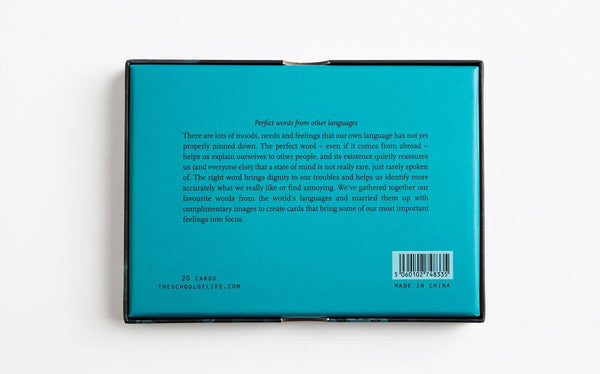 Untranslatable Words Card Set