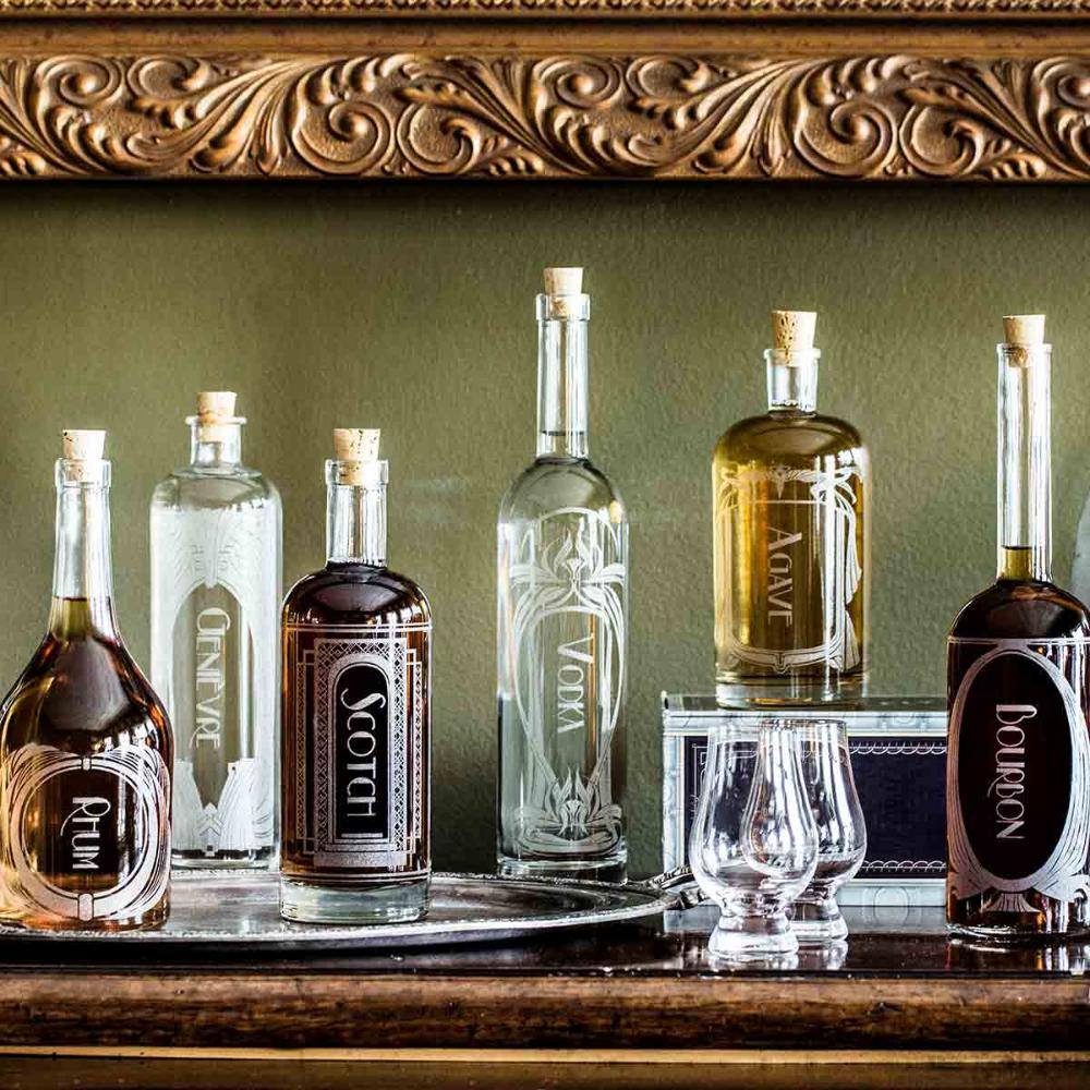 Variance Etched Decanter Collection