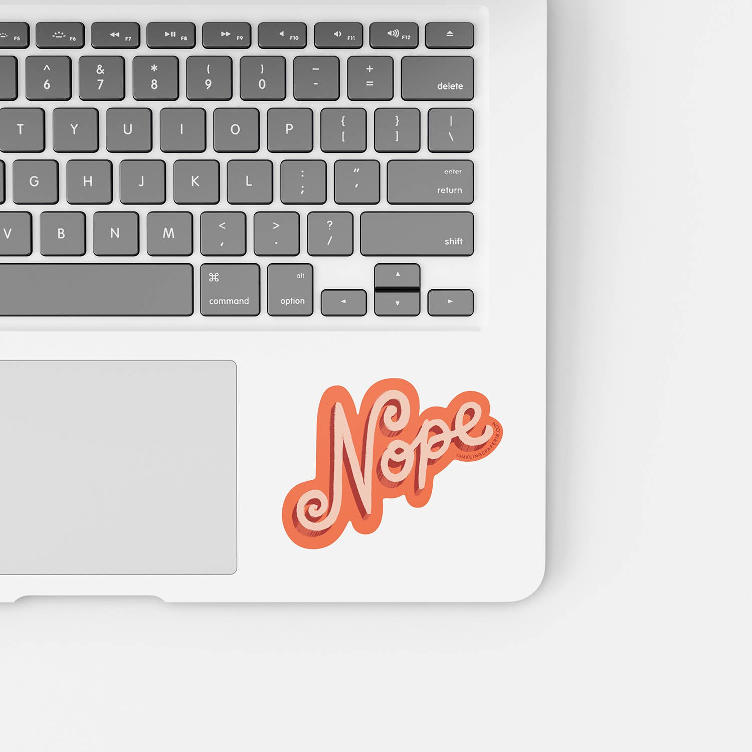 Nope Vinyl Sticker