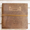 Handmade Leather Art Journal {7x7} | Wanderlust