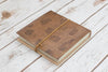Handmade Leather Art Journal {7x7} | Wanderlust