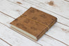 Handmade Leather Art Journal {7x7} | Wanderlust