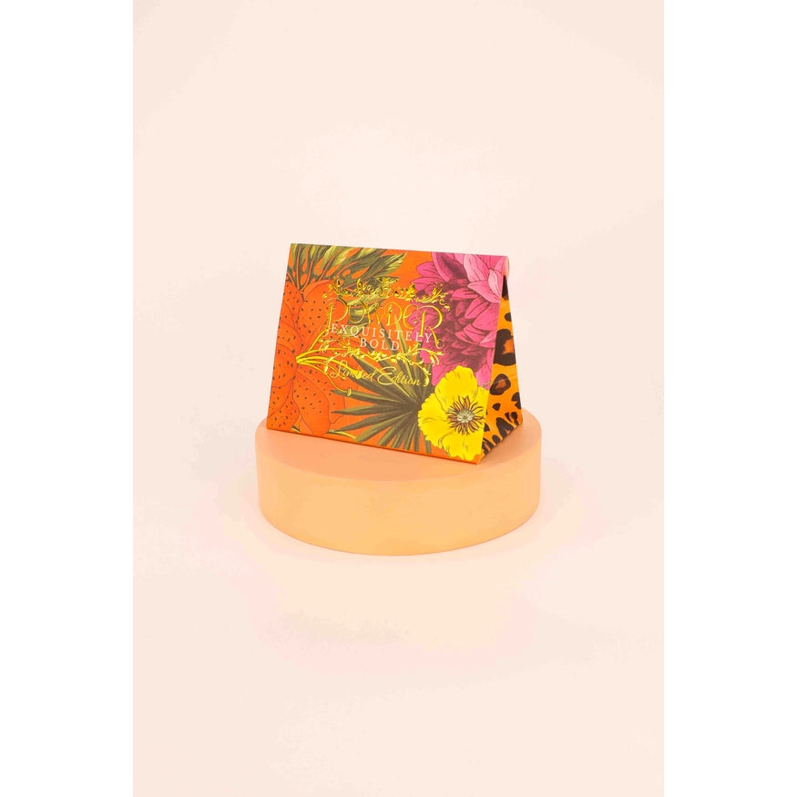 Scrunchies de feuillage de forêt de velours {pack de 2}
