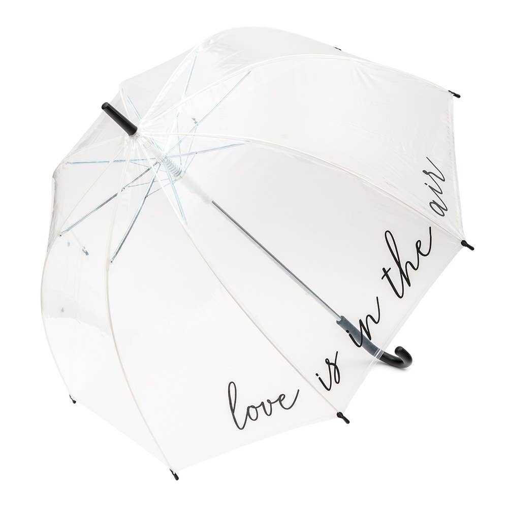 Parapluie à dôme transparent | L'amour est dans l'air