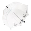 Parapluie à dôme transparent | L'amour est dans l'air