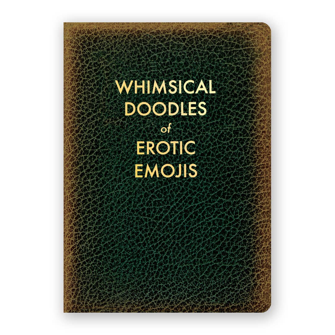 Whimsical Doodles A5 Blank Notebook