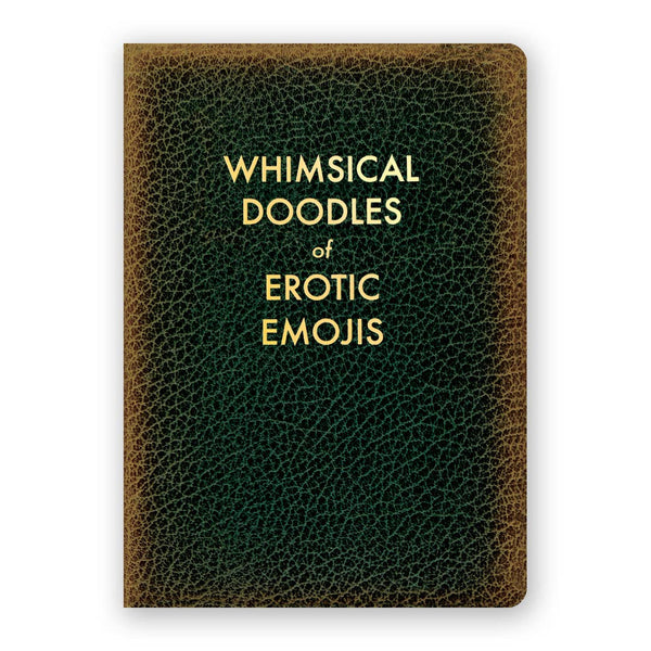 Whimsical Doodles A5 Blank Notebook