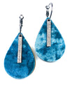 Boucles d’oreilles Velvet Teardrop + Bling Bar | Collection Aurora {plusieurs couleurs}