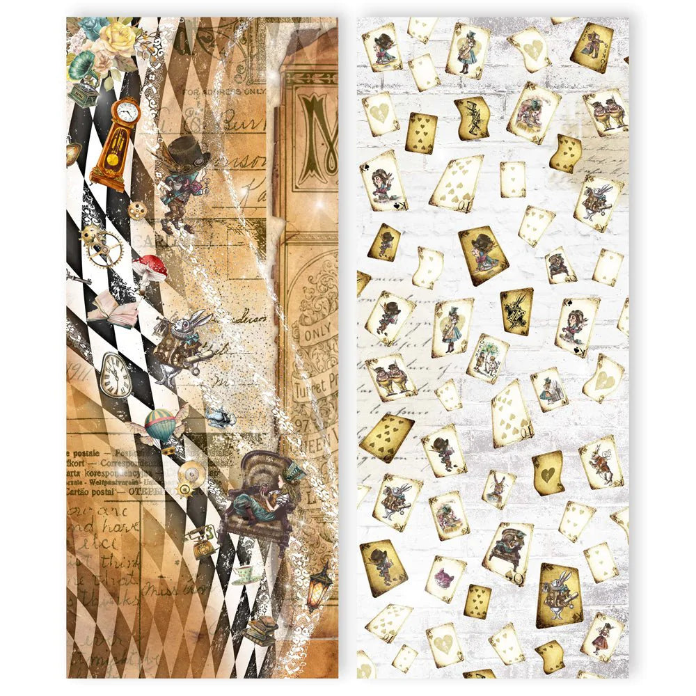 Paquet de papier Wonderland Slimline 3,5