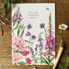 Botanical Watercolour Greeting Card Bundle {pack of 5}