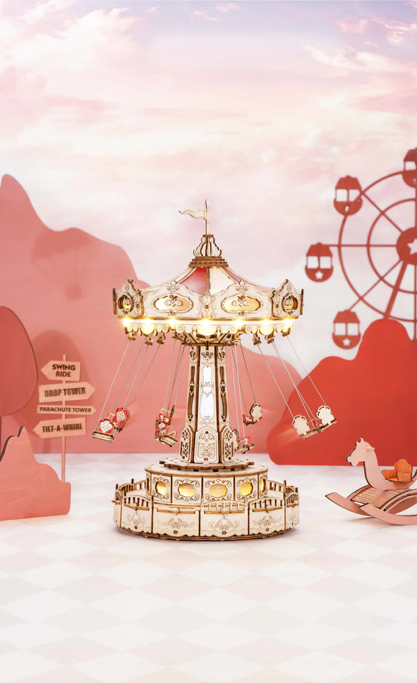 Swing Ride {Electro-Mechanical Wooden Puzzle}
