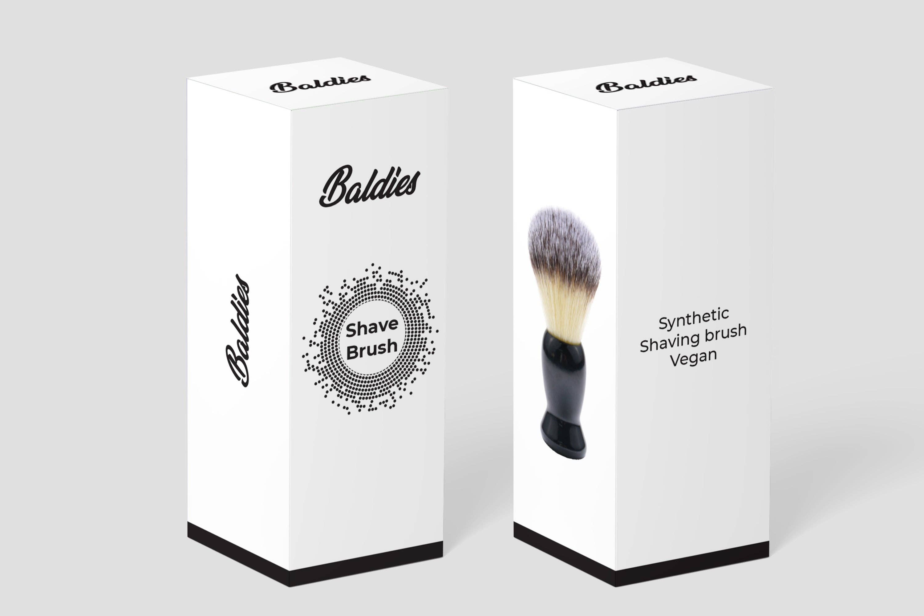 Blaireau de rasage pour chauves