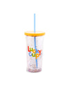 Glitter Bomb Sip Sip Tumbler with Straw | Lucky Cup {clearance}