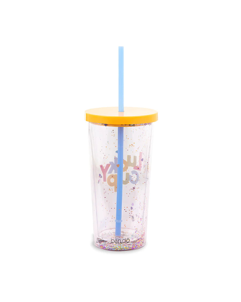 Glitter Bomb Sip Sip Tumbler with Straw | Lucky Cup {clearance}
