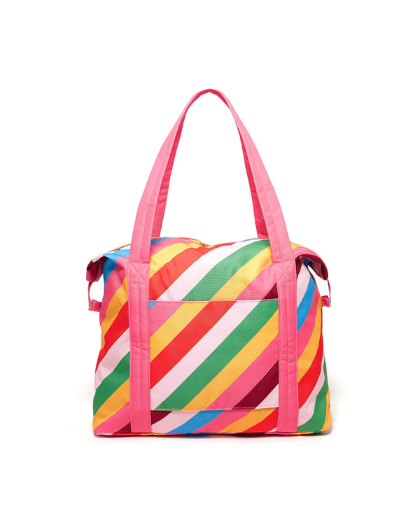 Getaway Weekender Bag | Rainbow Stripe