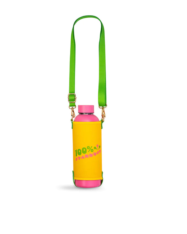 Stainless Steel Water Bottle with Sling {clearance}