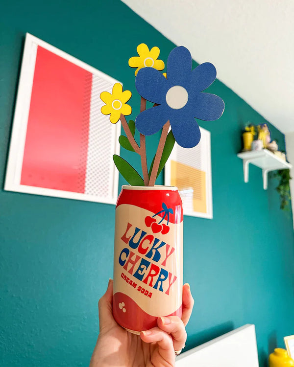 Lucky Cherry Cream Soda Vase