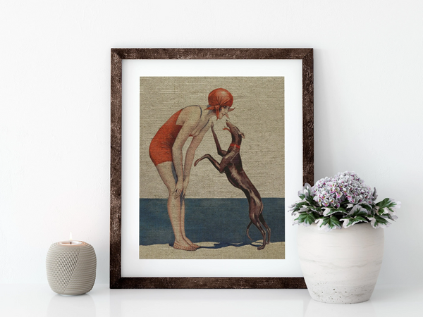 Linen Art Prints | Unframed {multiple designs and sizes}