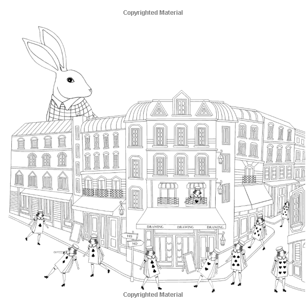 Wonderland Coloring Book