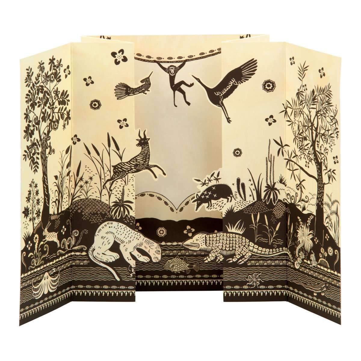 Bois Paradise Die-Cut Notecards