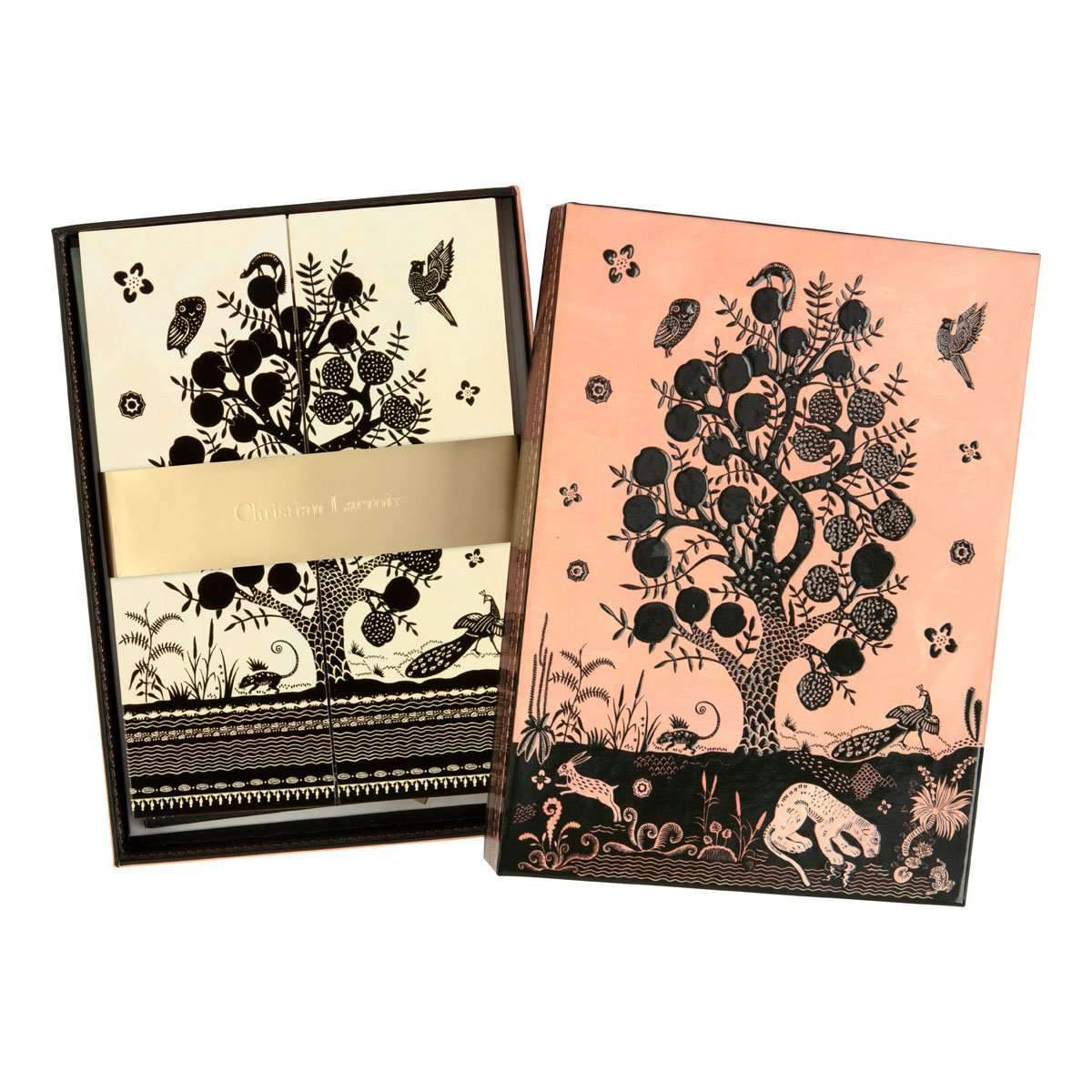 Bois Paradise Die-Cut Notecards