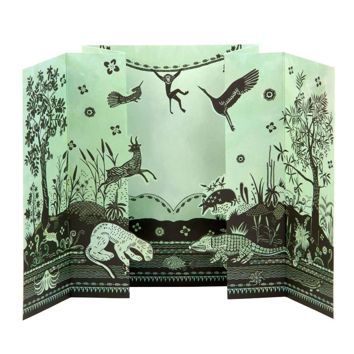 Bois Paradise Die-Cut Notecards