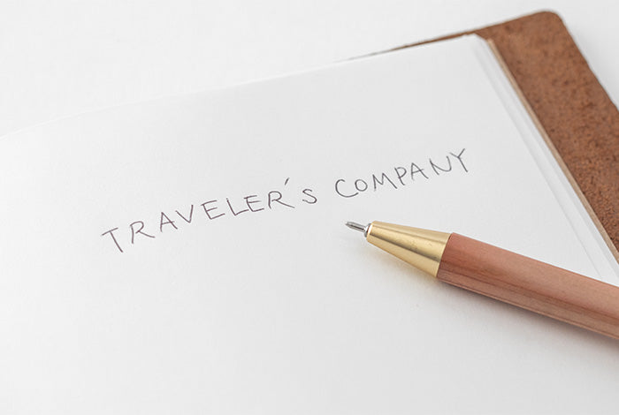 Traveler's Company Brass Ballpoint Pen