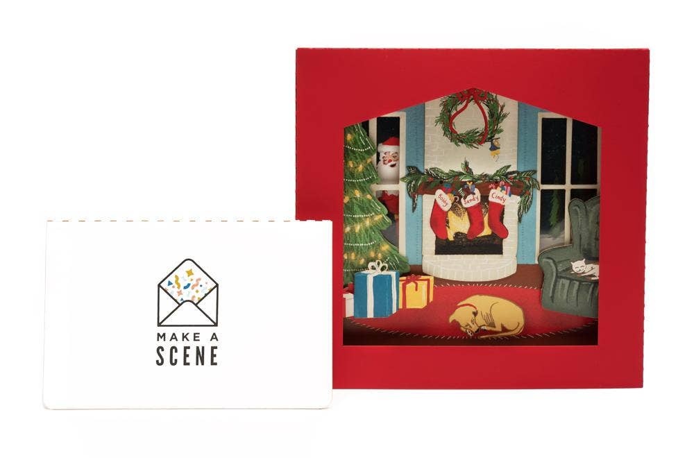 Santa Pop Up Card