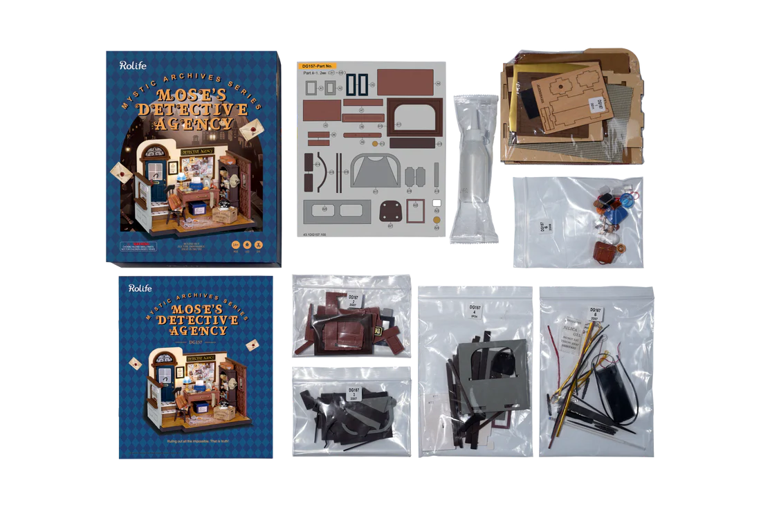 Mose's Detective Agency {Diorama Kit}