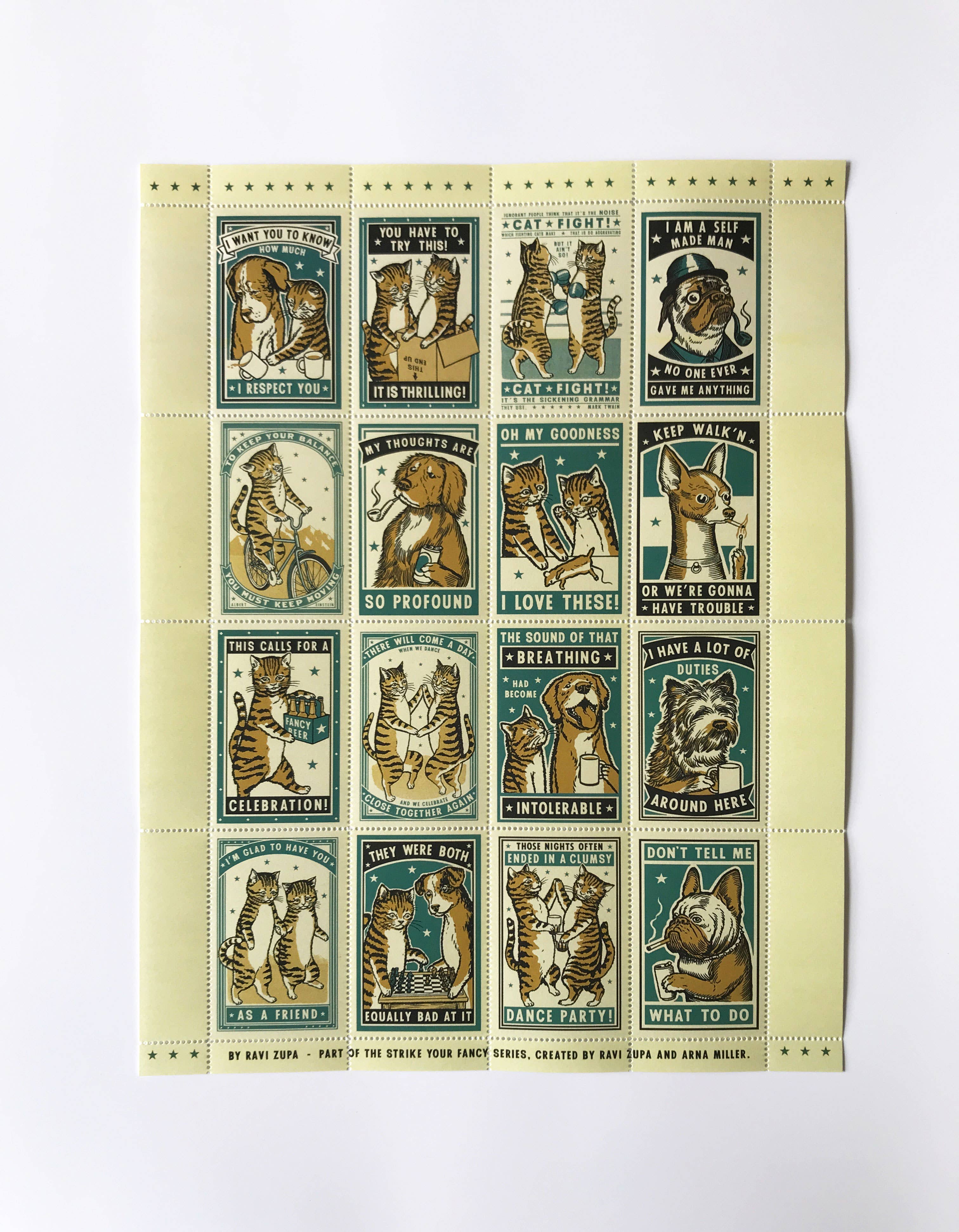 Lick & Stick Stamps | Complicated Friendships {clearance}