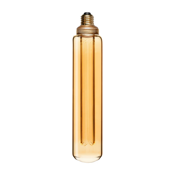 Decorative Tubular Light Bulb | Amber