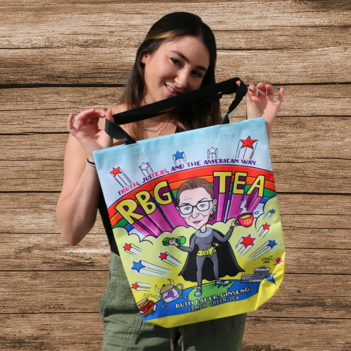 ArTEAstic Reusable Tote Bags {multiple styles}