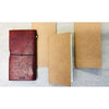 Handmade Leather Traveler’s Notebook | The Future Belongs {Eleanor Roosevelt}