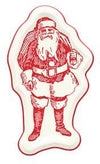 Believe 9" Shaped Santa Plate