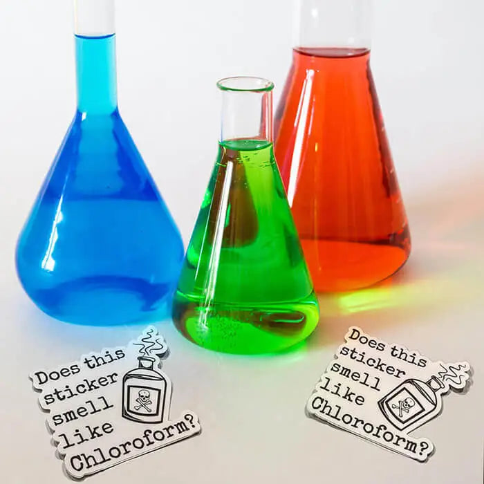 Chloroform Vinyl Sticker