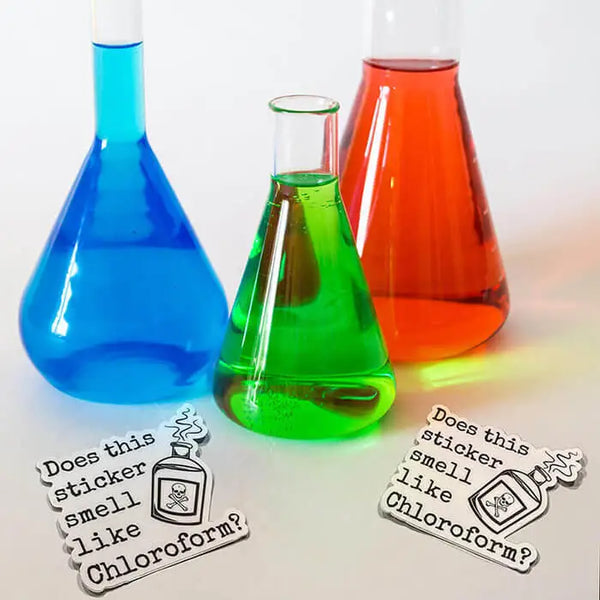 Chloroform Vinyl Sticker