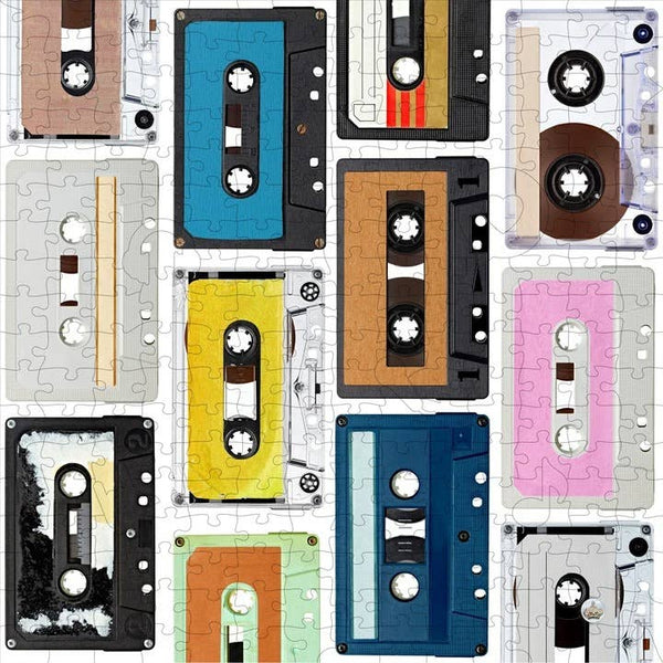 Mix Tapes Wooden Puzzle {in Pass-It-On Pouch}