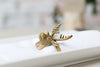 Ronds de serviette Buck en laiton