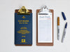 Presse-papiers Penco Old School | Clip doré {plusieurs tailles}