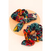 Scrunchies de feuillage de forêt de velours {pack de 2}