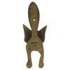 Antiqued Brass Fox Door Knocker