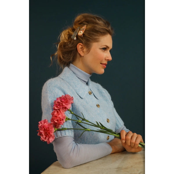 Pinces à cheveux Zinnia ornées de bijoux | Pack de 2 {plusieurs couleurs}